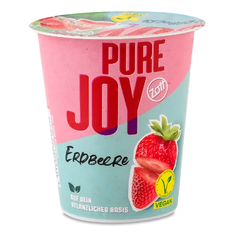 Йогурт Pure Joy кокосово-вівсяний зі смаком полуниці