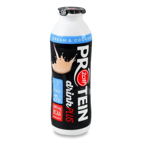 Напій протеїн Zott Protein зі смаком вершків та печива 1,1%