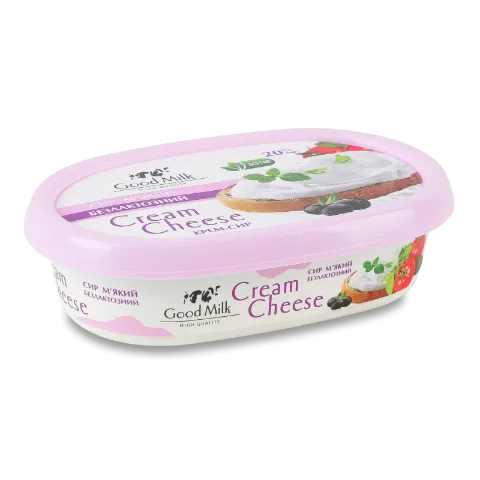 Крем-сир Good milk безлактозний 20%