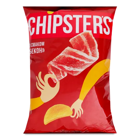 Чипси Chipster's картопляні зі смаком бекону