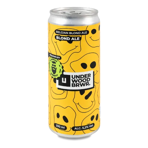 Пиво Underwood Brewery Blond Ale світле н/ф з/б