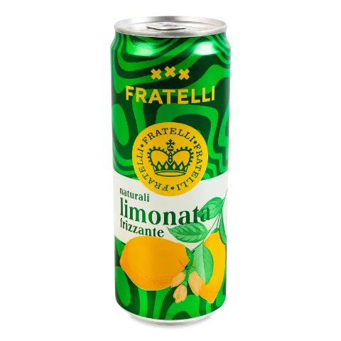 Напій Fratelli Naturali Limonata Frizzante б/а з/б