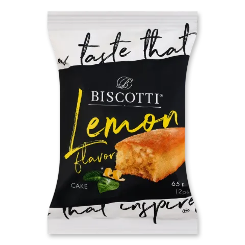 Кекс Biscotti Кейк з ароматом лимона