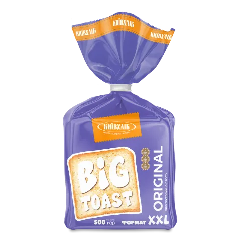 Хліб Київхліб Original Біг тостовий нарізний