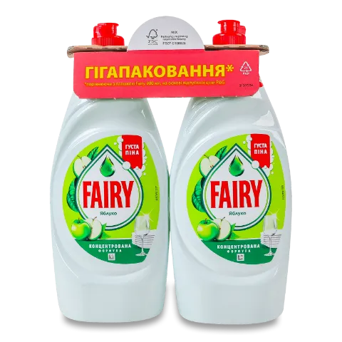 Засіб для миття посуду Fairy Яблуко