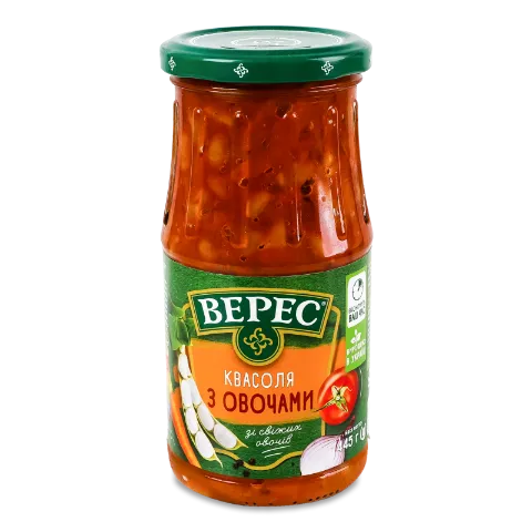 Квасоля Верес з овочами