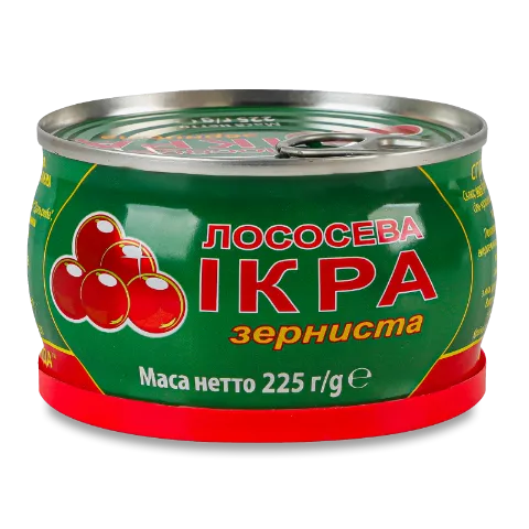 Ікра лососева Шаланда зерниста солена з/б