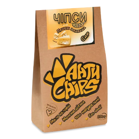 Чипси АнтиChips зі смаком сиру