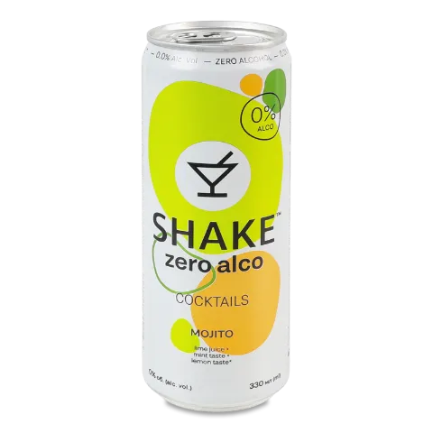 Напій Shake Cocktails Mojito б/алк з/б