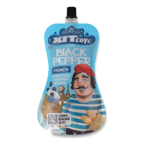 Соус Pripravka Хіт соус French Black pepper