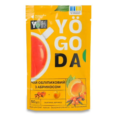 Чай Yogoda обліпиховий з абрикосом концентрат д/п
