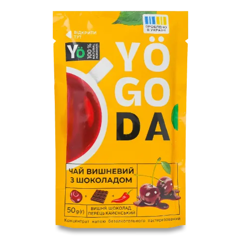 Чай Yogoda вишневий з шоколадом концентрат д/п
