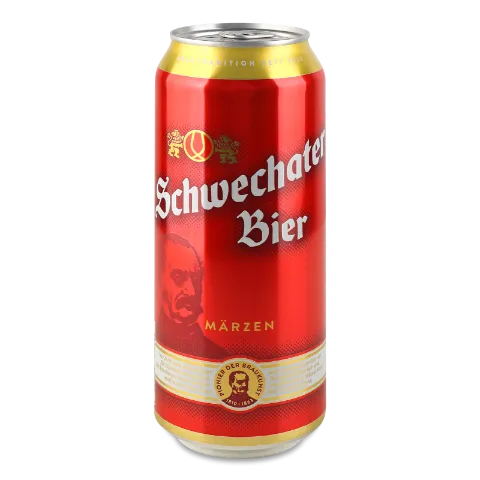 Пиво Schwechater світле нефільтроване
