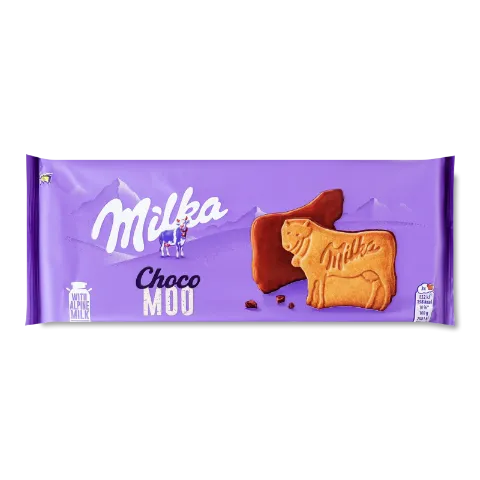 Печиво Milka Choco Moo вкрите молочним шоколадом