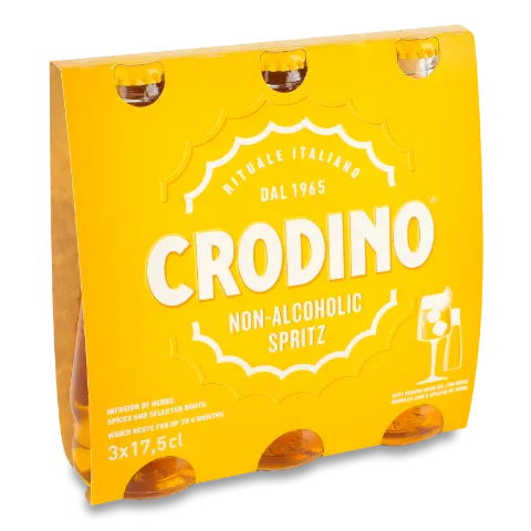 Напій аперитивний Crodino Spritz газований безалкогольний