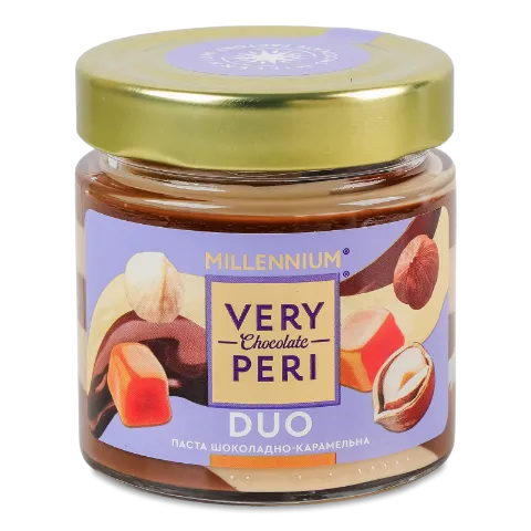 Паста Millennium VeryPeri Duo шоколадно карамельна