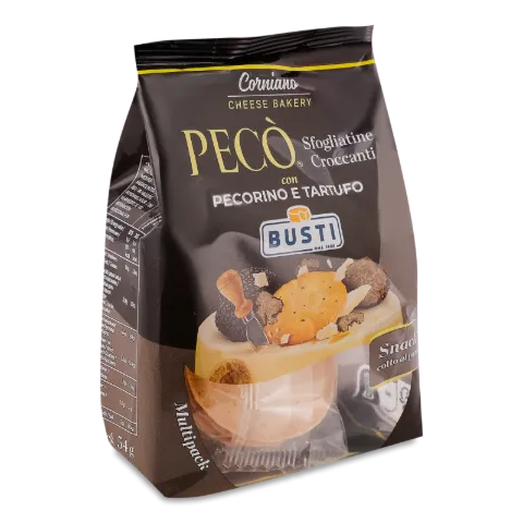 Снеки Busti Peco з сиром Пекоріно DOP з трюфелем