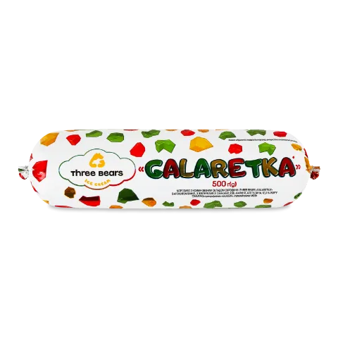 Морозиво Three bears Galaretka з желейками