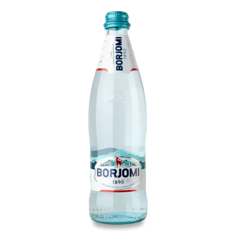 Вода минеральная Borjomi евро стекло