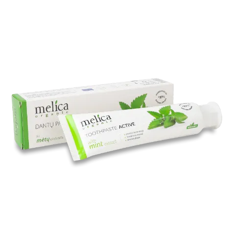Паста зубна Melica Organic з екстрактом м’яти