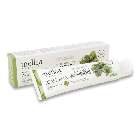 Паста зубна Melica Organic Лікув трави Скандинавії