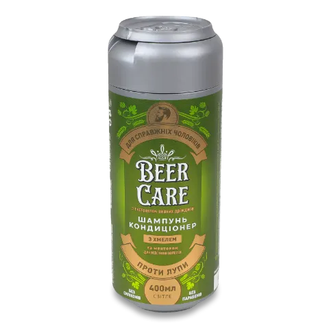 Шампунь-кондиц Beer Care 2в1 з хмелем проти лупи