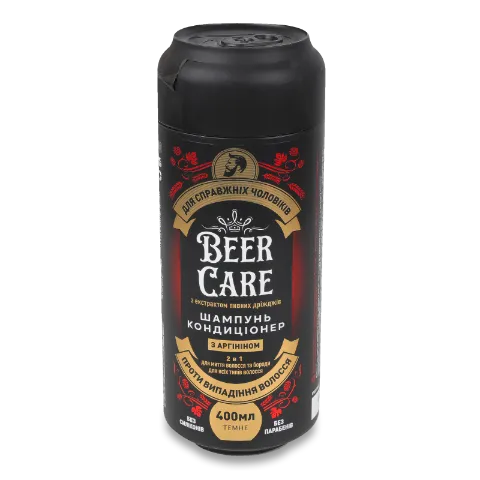 Шампунь-кондиціонер Beer Care 2в1 з аргініном