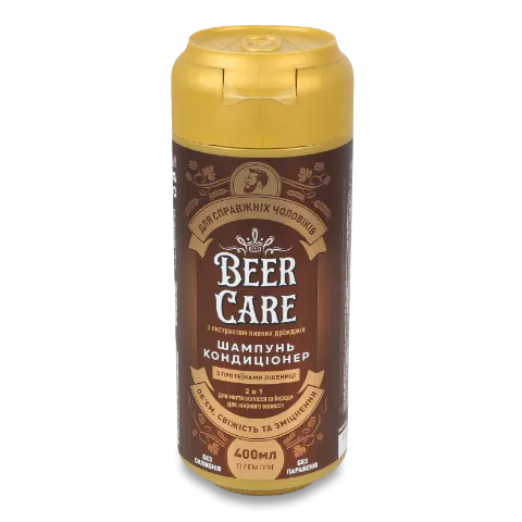 Шампунь-кондиціонер Beer Care 2в1 з протеїнам пшен