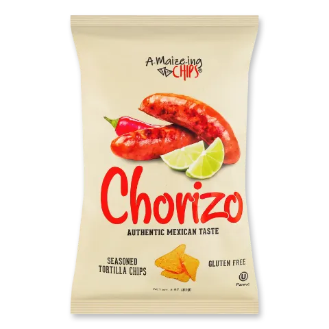 Чипси A-Maize-ing Chips зі смаком чорізо - Купити в FOZZY за