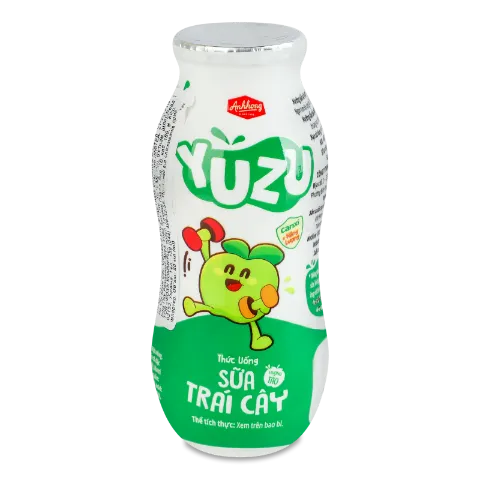 Напій Anhhong Yuzu молочно-фруктовий смак яблука