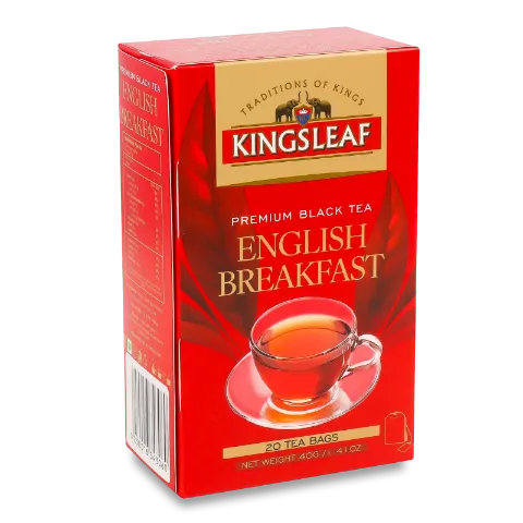 Чай чорний Kingsleaf English Breakfast