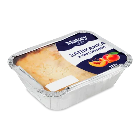 Запіканка Makey сирна з персиками