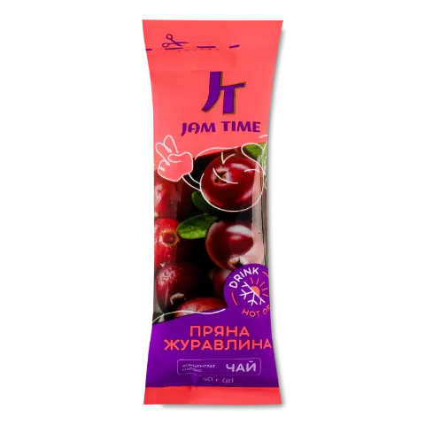 Чай Jam Time пряна журавлина концентрат
