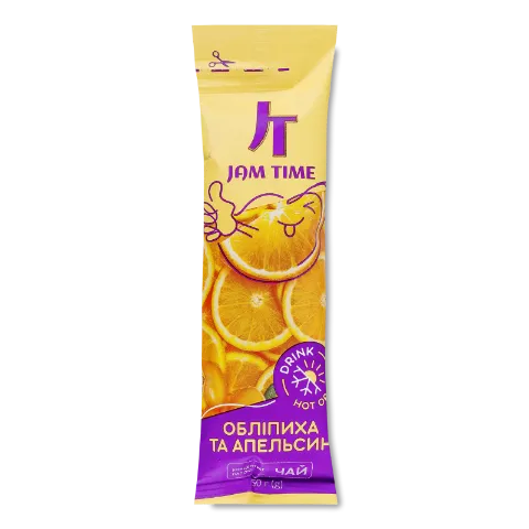 Чай Jam Time обліпиха та апельсин концентрат