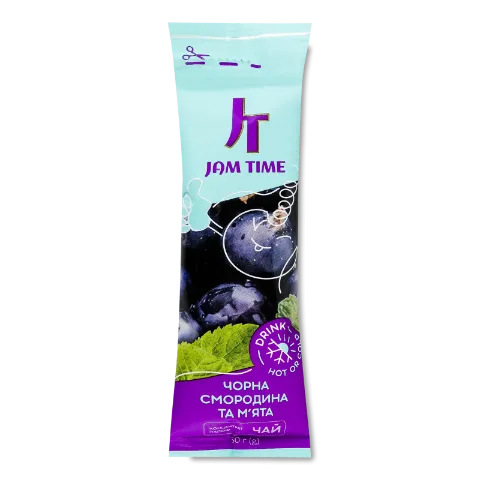 Чай Jam Time чорна смородина та м'ята концентрат