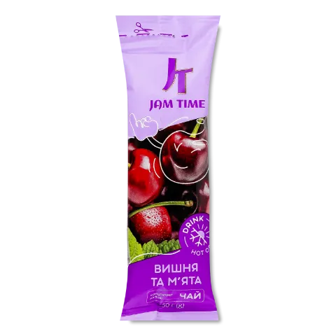 Чай Jam Time вишня та м'ята концентрат
