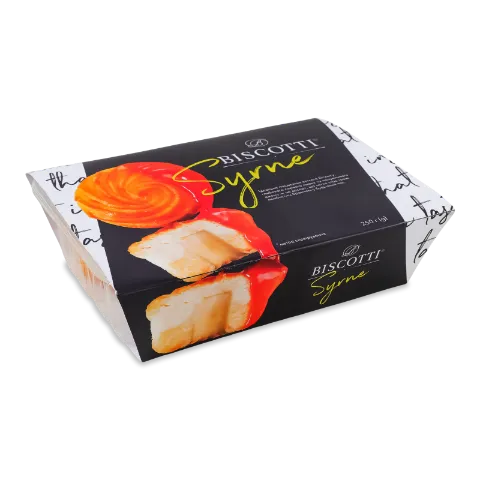 Тістечко Biscotti Сирне бісквітне з сирним смаком