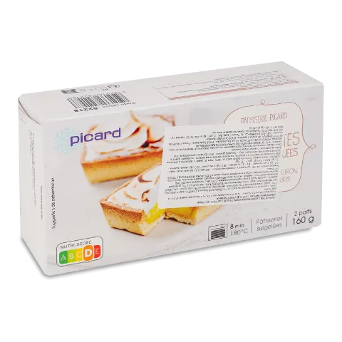 Тарталетки Picard з лимонним курдом та безе