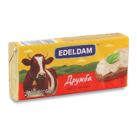 Сир плавлений Edeldam Дружба 20%