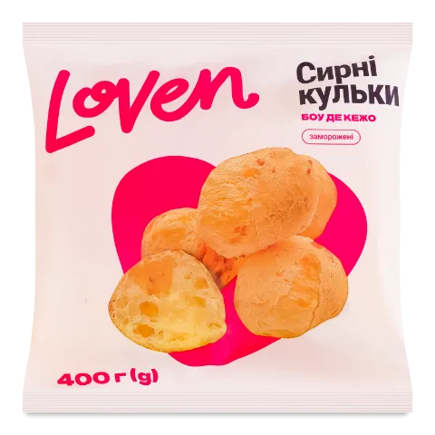Кульки сирні Loven Боу де Кежо заморожені