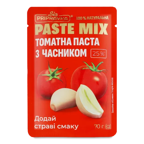 Паста томатна Pripravka Paste mix з часником 25%