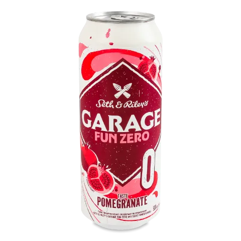 Пиво Seth & Riley's Garage Fun Zero 0% Pomegranate безалкогольне з/б