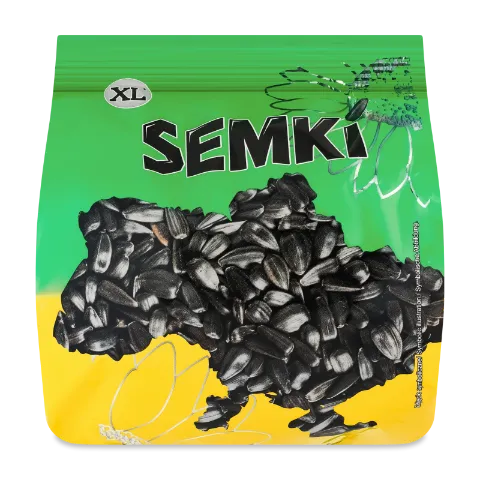 Насіння соняшника Semki XL смажене солоне