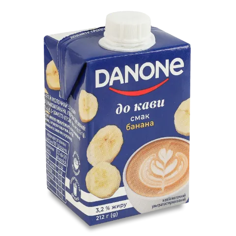 Напій молочний Danone До кави зі смаком банана 3,2%