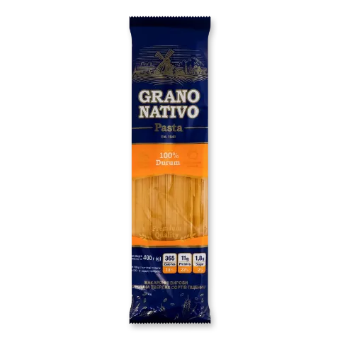 Вироби макаронні Grano Nativo Спагеті