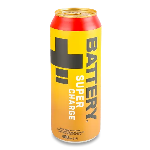 Напій енергетичний Battery Super charge б/а з/б
