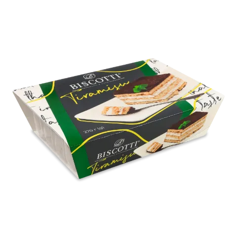 Тістечко Biscotti Тірамісу бісквітне