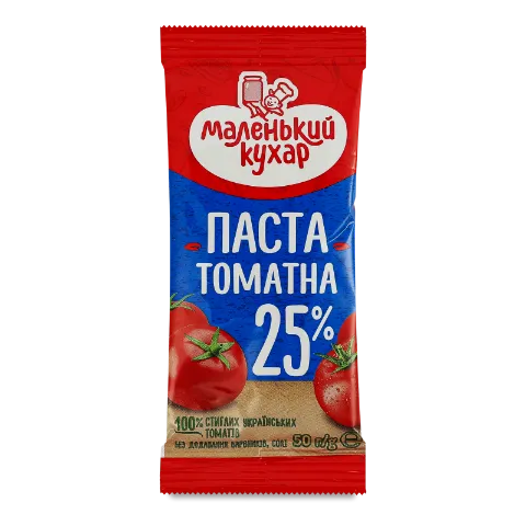 Паста томатна Маленький кухар 25% м/у