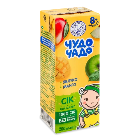 Сік Чудо-Чадо яблучно-манговий