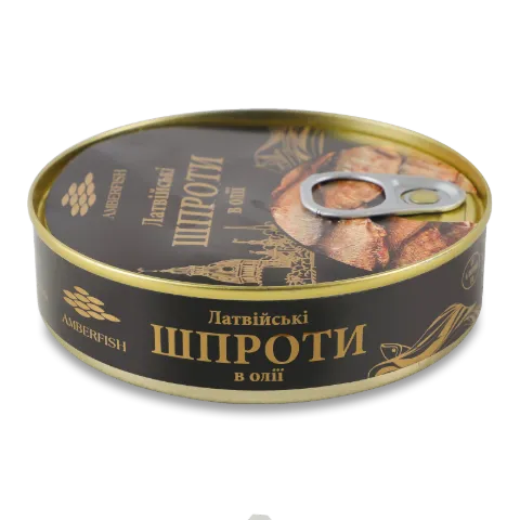 Шпроти Amberfish копчені в олії